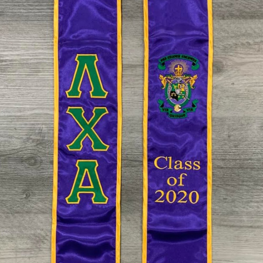 Lambda Chi Alpha Graduation Stole Sash - image 1